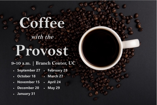 coffee with the provost dates